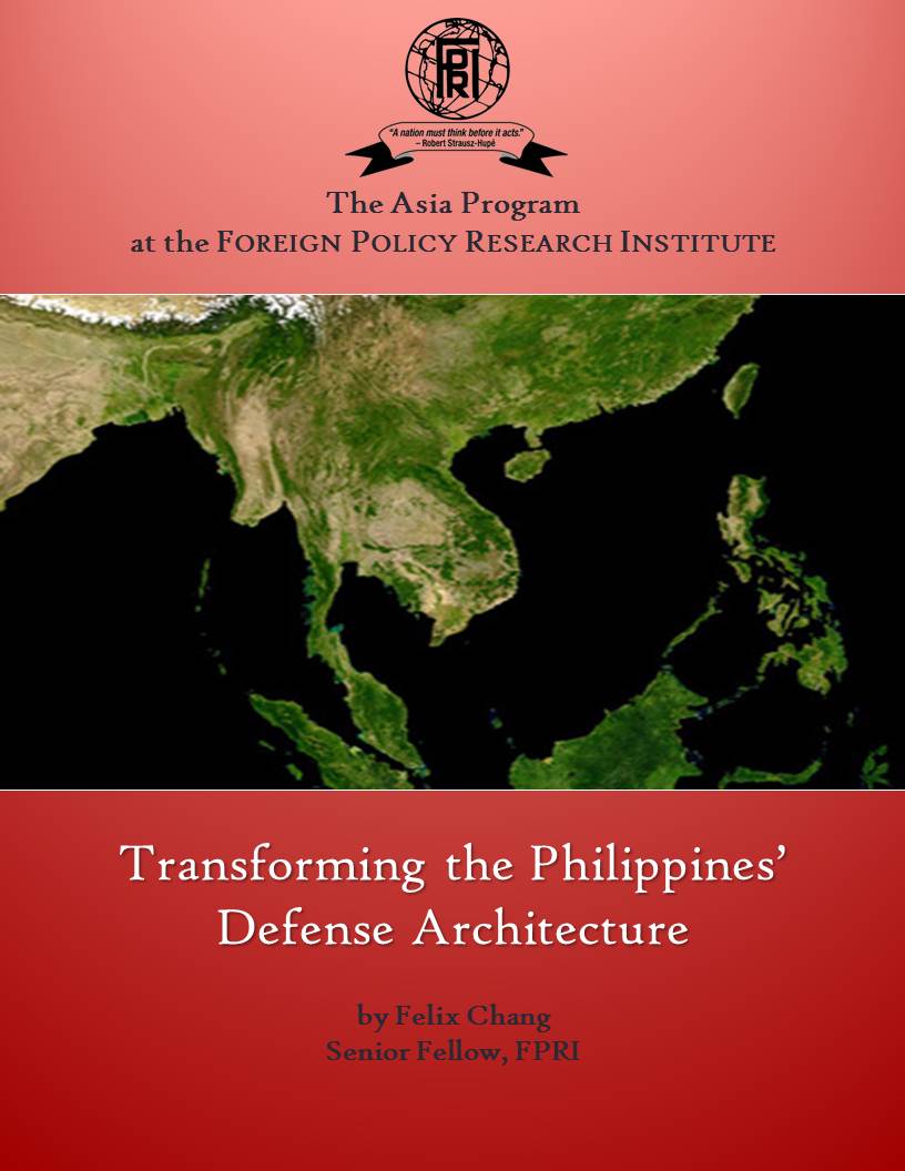 Transforming the Philippines’ Defense Architecture: How to Create a Credible and Sustainable Maritime Deterrent