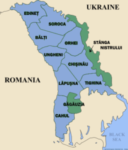 Moldova's Transdniestria & Gagauzia Autonomous Territorial Units (Source: foreignpolicynews.org)
