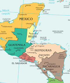 The Norther Triangle (Source: Central Intelligence Agency World Factbook)