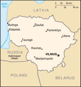 Lithuania-map