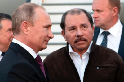 President Vladimir Putin meets President Daniel Ortega in Managua (Source: RIA-Novosti)