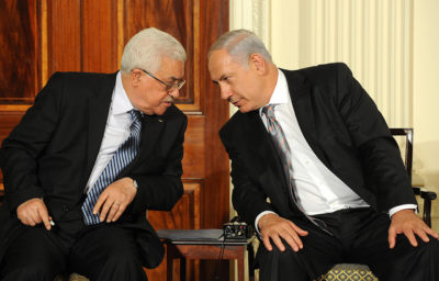 Netanyahu and Abbas (Source: Flickr/Office of the Prime Minister of Israel)