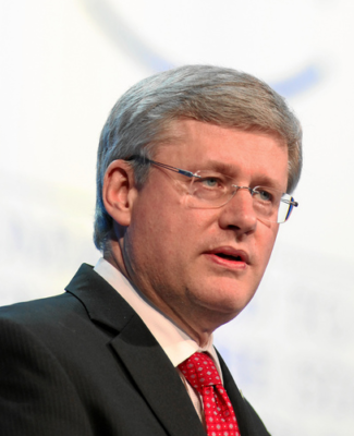 Former PM Stephen Harper (Source: Flickr/World Economic Forum)