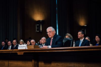 Rex Tllerson Confirmation Hearing