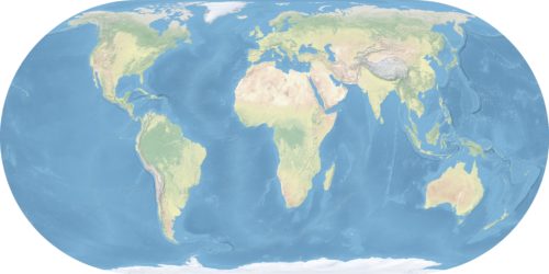 world map