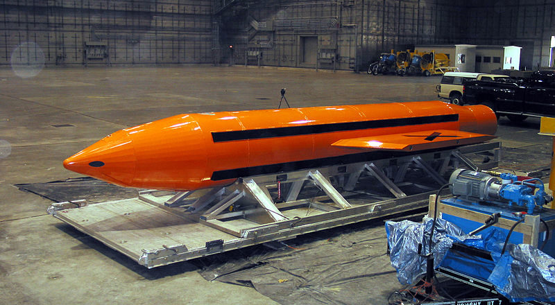 MOAB Makes Foreign Adventurism Less Likely Because Less Necessary