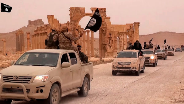 ISIS trucks