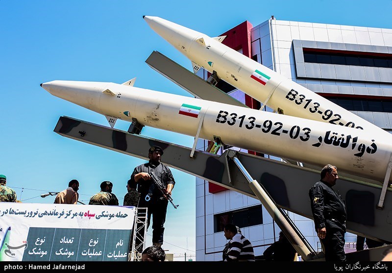 Iranian Missiles on Parade