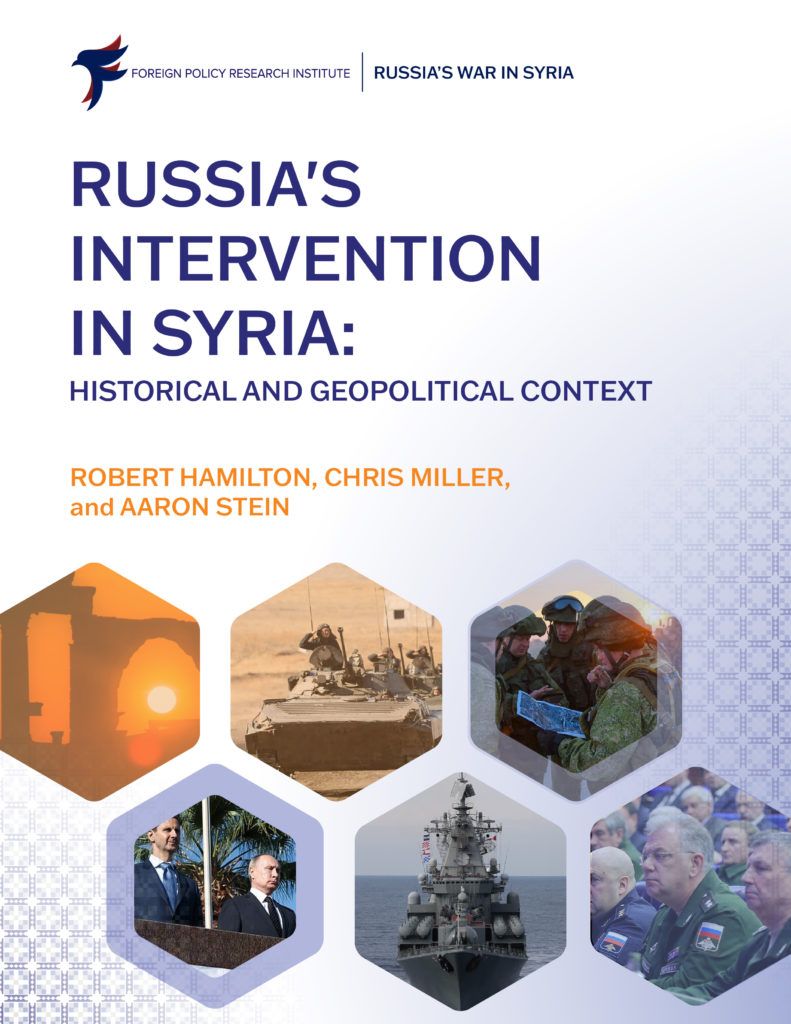 Russia's Intervention in Syria Historical and Geopolitical Context