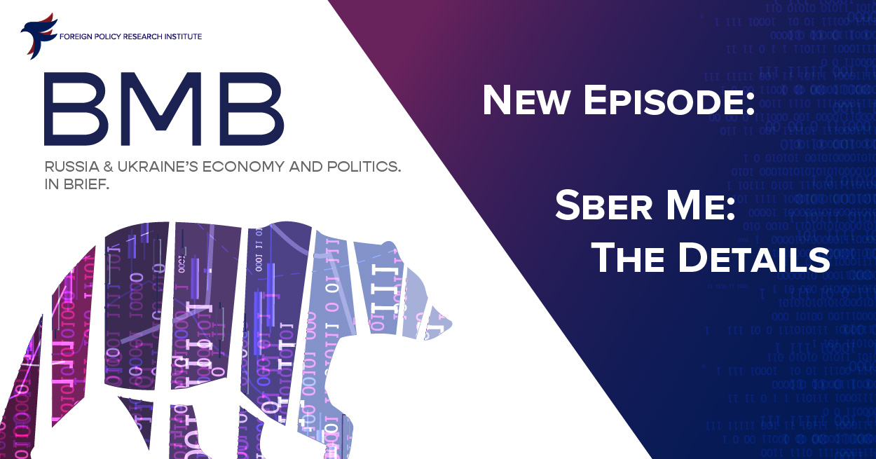 Sber Me: The Details - Foreign Policy Research Institute
