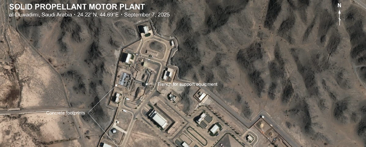 Saudi Arabia Expands Missile Production at al-Duwadimi
